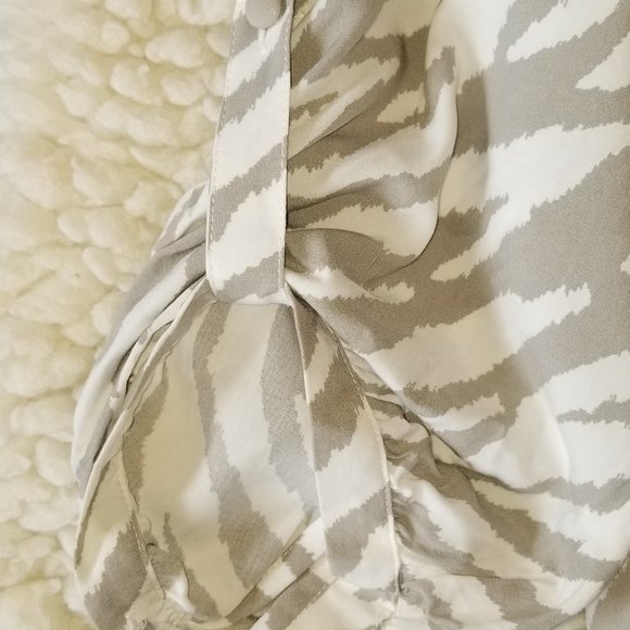 GAP Gray & White Zebra Print Dress - Picture 8 of 9